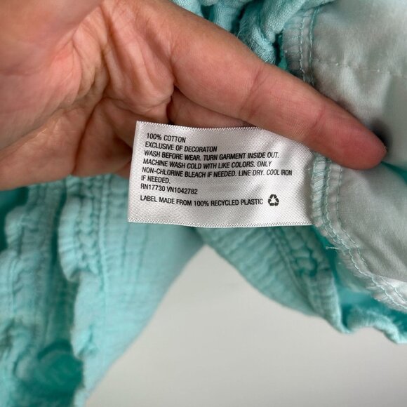 Oshkosh girls blue romper size 4T‎ - Picture 4 of 5